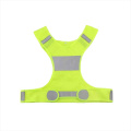 High visibility flashing bike led reflective traffic safety vest products